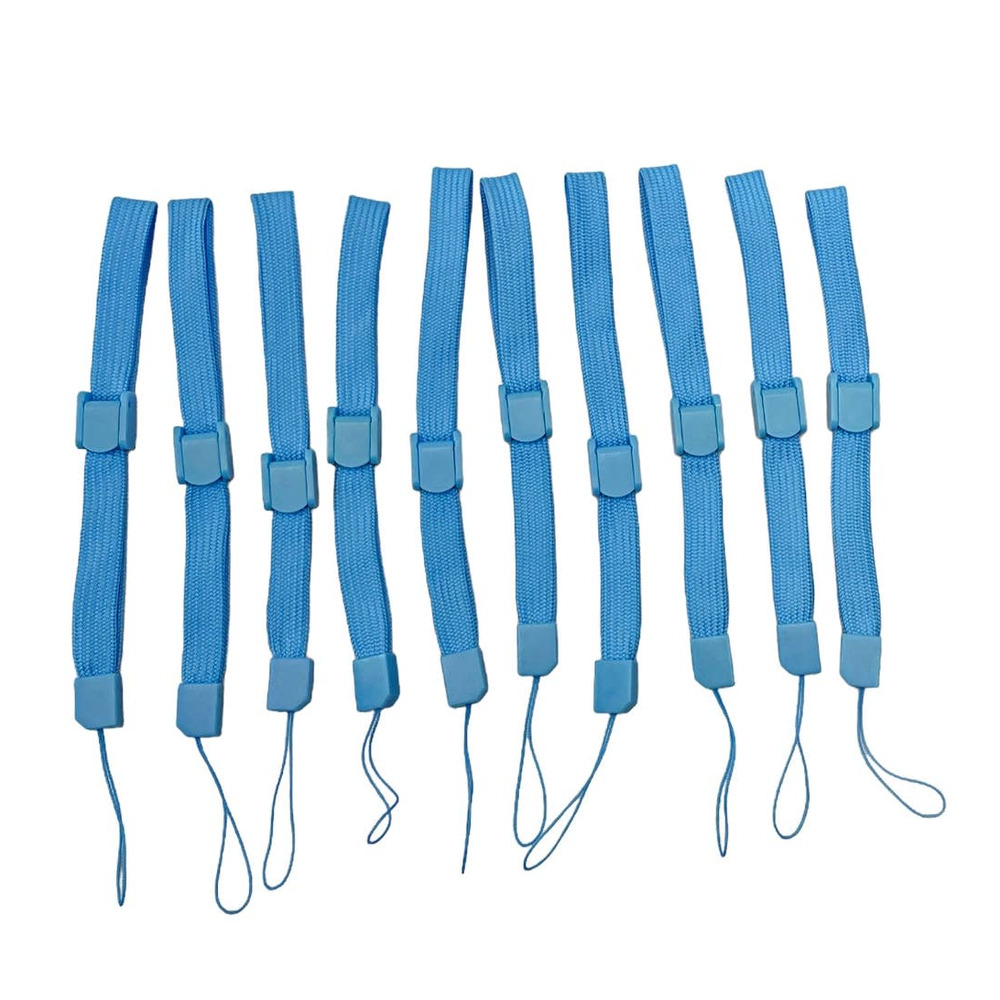 Light Blue Wrist Strap For Nintendo Wii Controller - 10 Pack NEW! FAST SHIPPING!